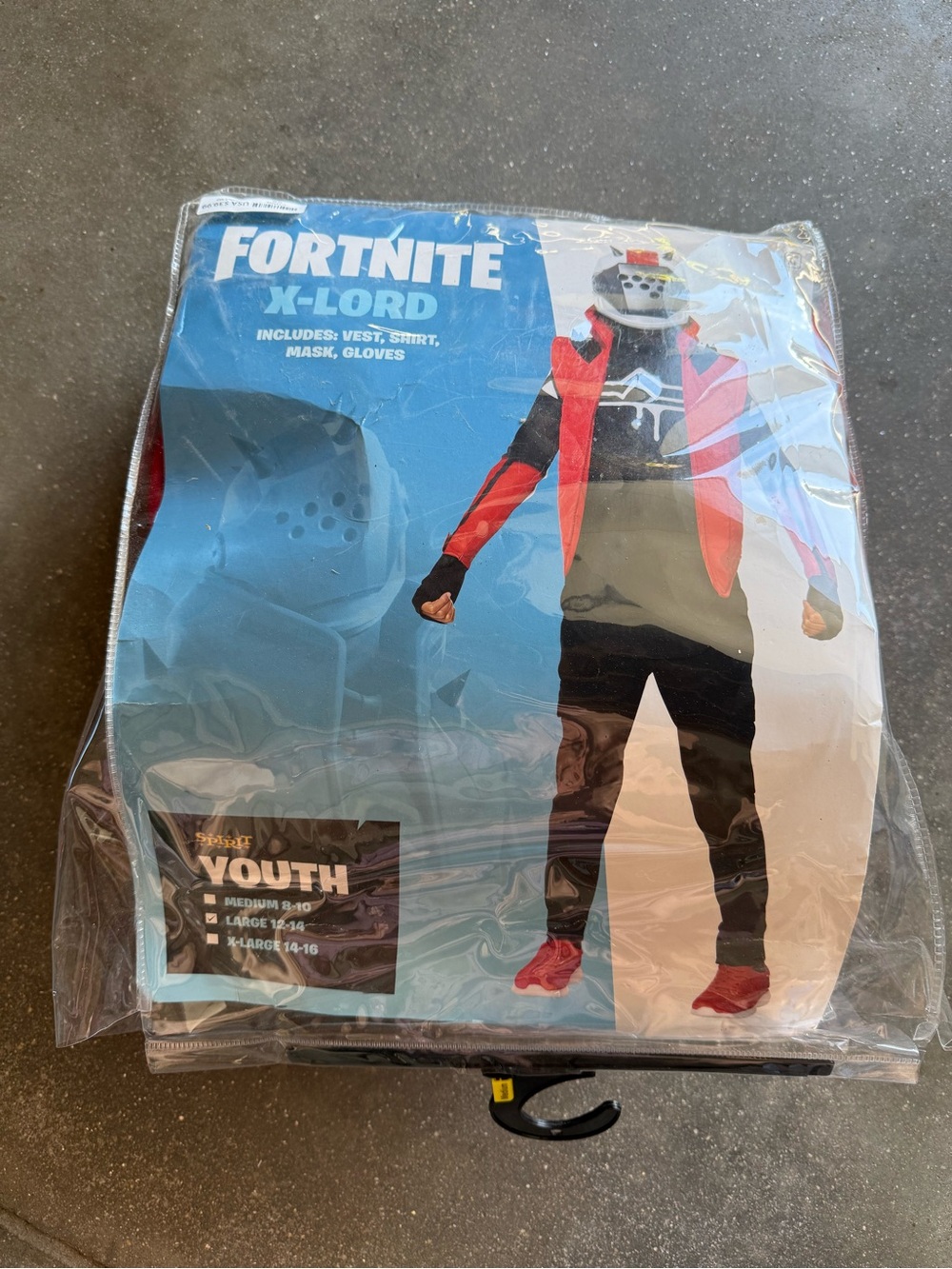Fortnite X-Lord Youth Halloween Costume - Red & Black